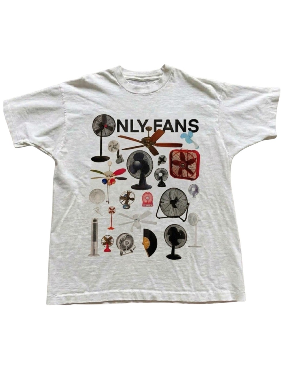 Gildan Only Fans Graphic Tee - White Shirt